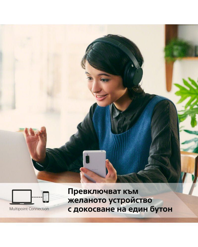 Безжични слушалки Sony WH-CH720N