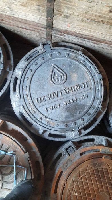 Чугунный люк - Люк - Колодец