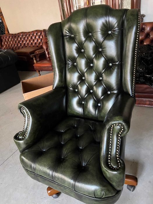 Scaun de birou Chesterfield "Senator"!