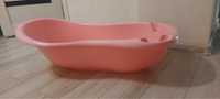 Розовая ванночка для малышей