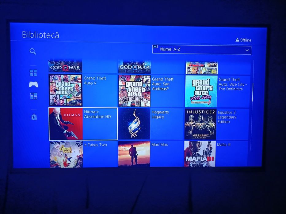 PlayStation 4/PS4 Slim 2TB Modat (60 cele mai Noi Jocuri)