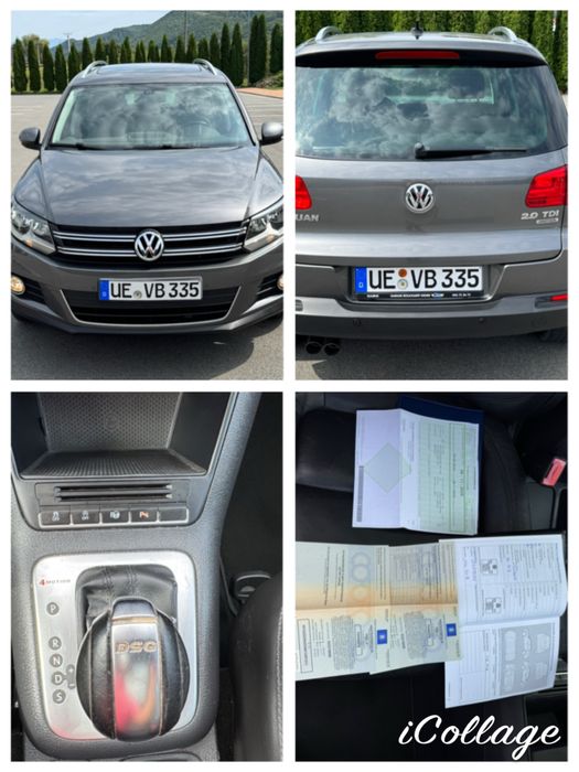 VW Tiguan 4x4 Automat ( DSG ) 7 Diesel Euro 5