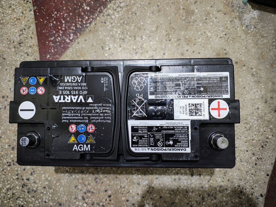 Baterie Varta originala volkswagen 92Ah start stop import.