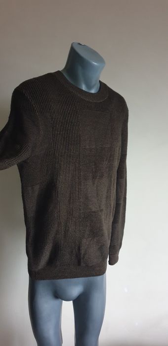 Hugo Boss Eaton Merino Slim Fit / L ОРИГИНАЛ! Мъжки Вълнен Пуловер!