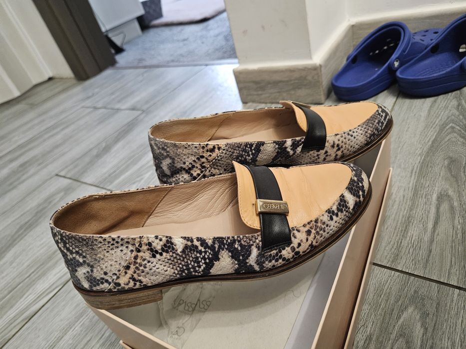 Pantofi/Loafers Il passo gen musette, zara, mango marimea 37