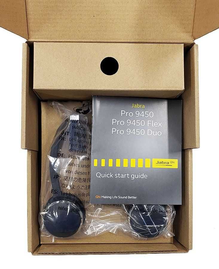 Скидка! Профессиональные беспроводные наушники  Jabra Pro 9450 Duo