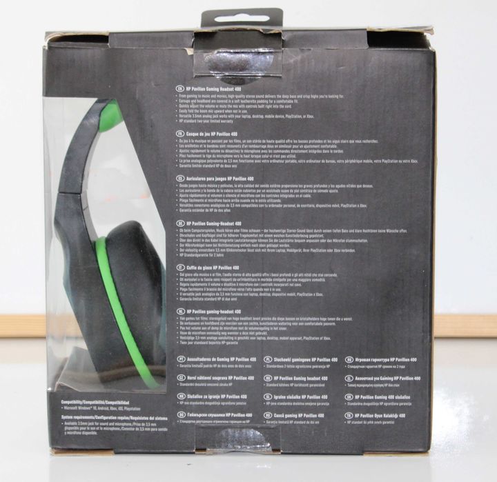 Слушалки HP Pavilion Gaming 400 Headset НОВИ
