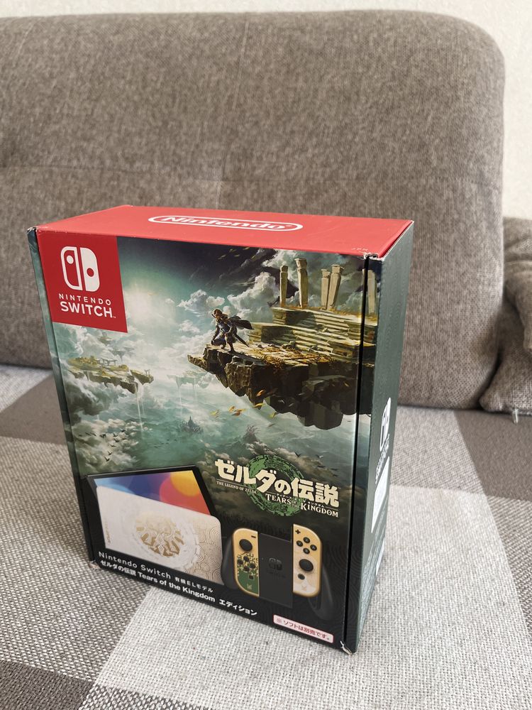 Nintendo swich Oled Zelda edition новая