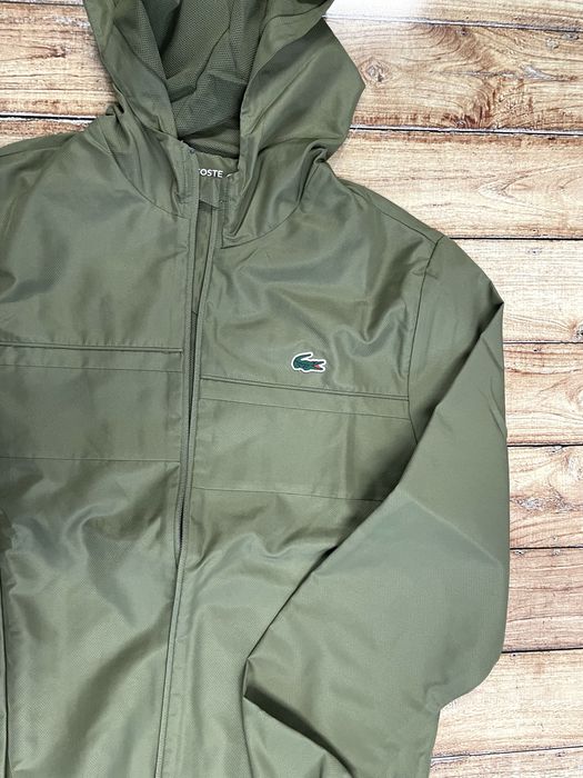 Geaca de vara Lacoste BH3466-00, Nr: 4 (S), Kaki, Originala - Noua!