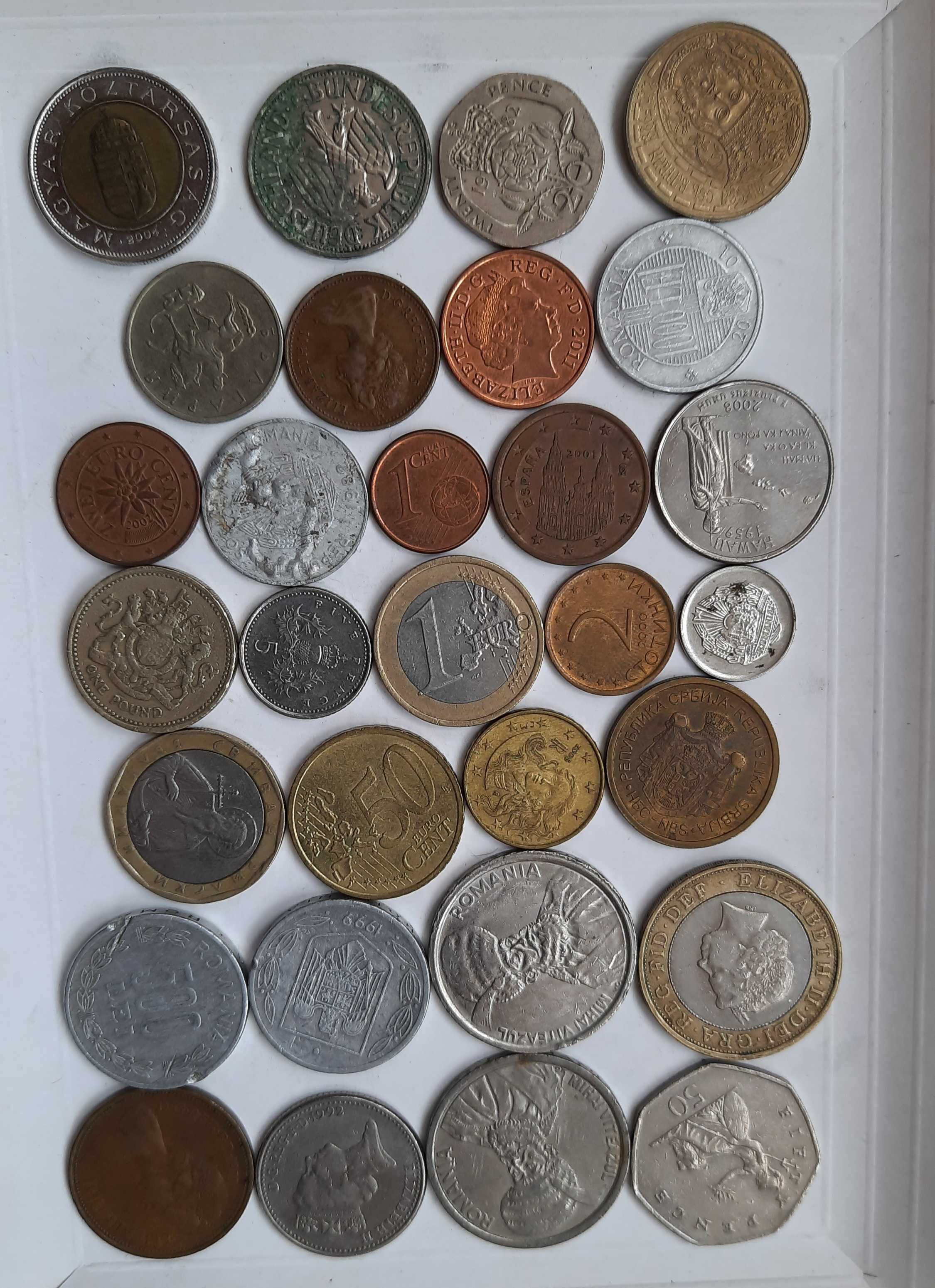 Bani de colectie vechi si noi (bancnote, monede)