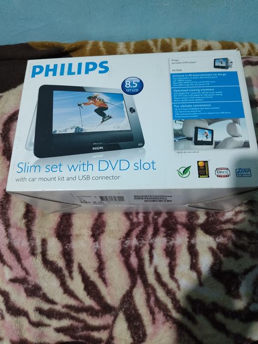 Dvd Philips ptr mașină,portabil