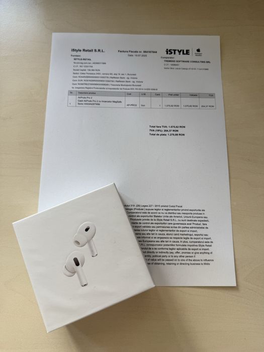 Casti apple air pods pro 2