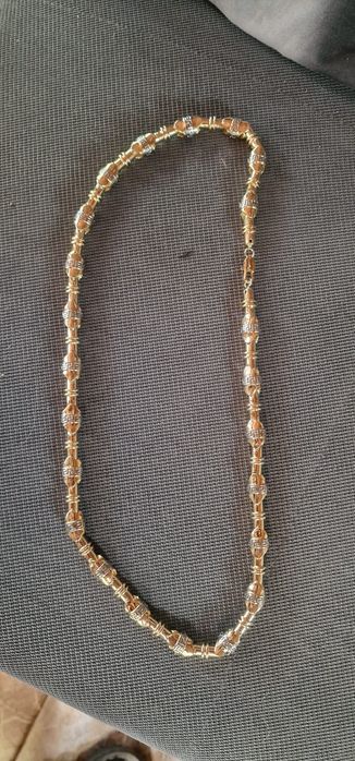 Lant antialergic placat cu aur 14k baraka nou