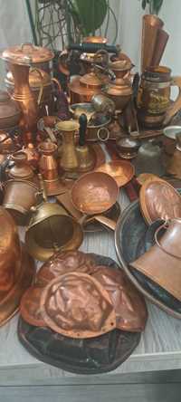 Colectie obiecte antice cupru si bronz