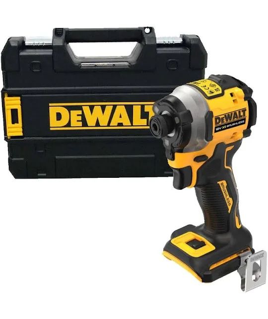 Акумулаторен Винтоверт DeWALT DCF850NT/18V Ударен, Безчетков с Куфар