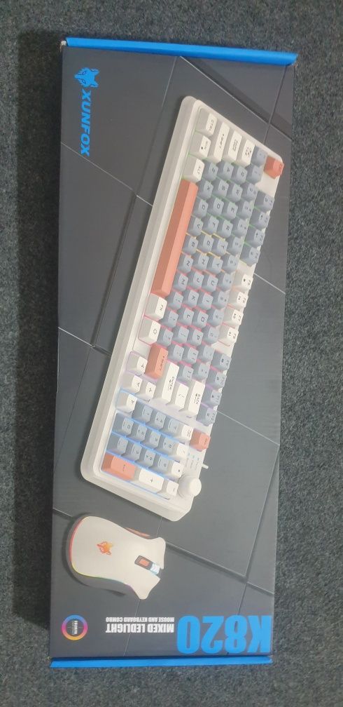 Yangi igravoy kompyuter manitor keys klaviatura mishka