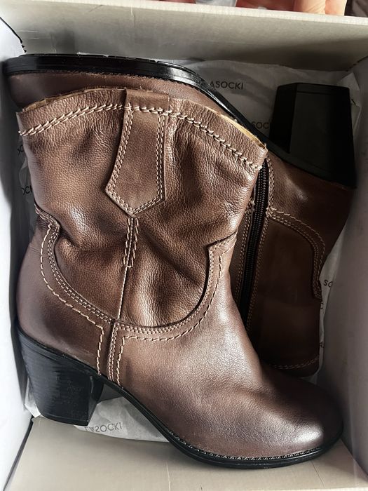 Ghete piele naturala imblanite