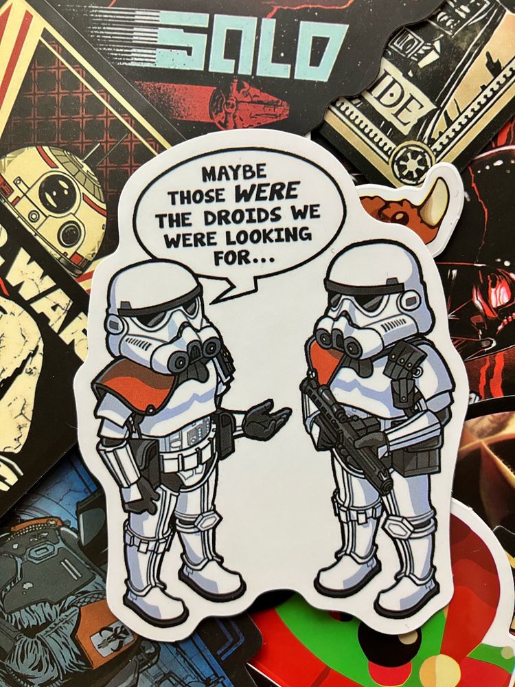 Стикери Star Wars/ Star Wars stickers