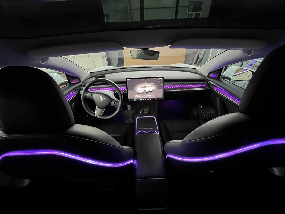 Lumina ambientala TESLA BMW AUDI MERCEDES volskwagen skoda lexus