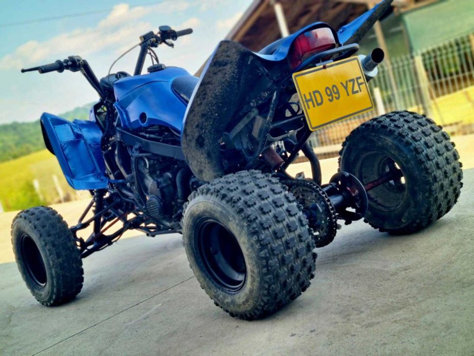 Vand atv iamaha raptor cu motor de honda gbr 600