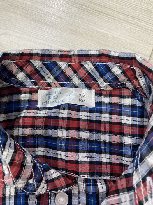 Рубашка на мальчика размер 104