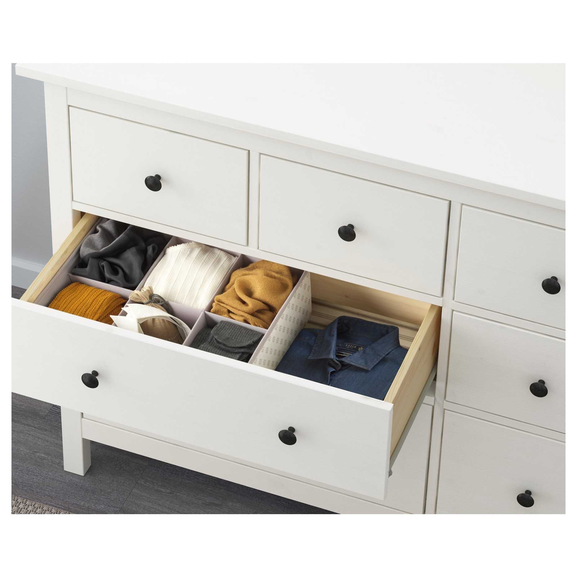 Скрин с 8 чекмеджета Ikea HEMNES