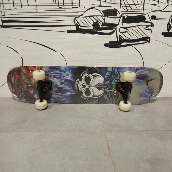 Трюковый Профессиональный скейтборд. Трюковой. Skateboard. Роликовая