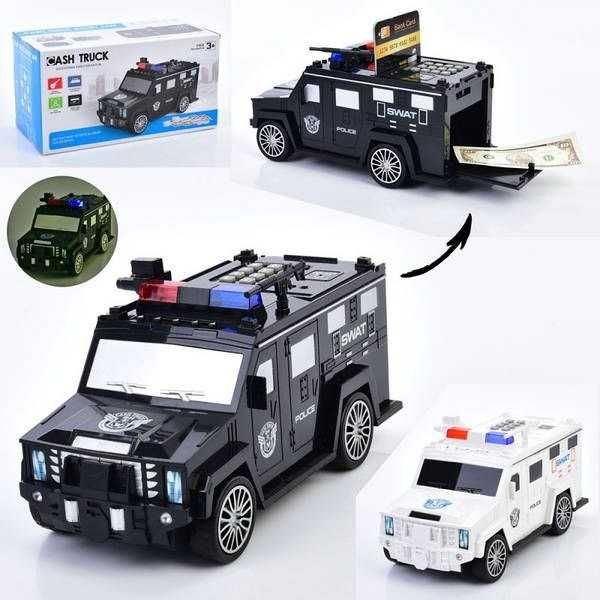 Игрушка, копилка-сейф машина