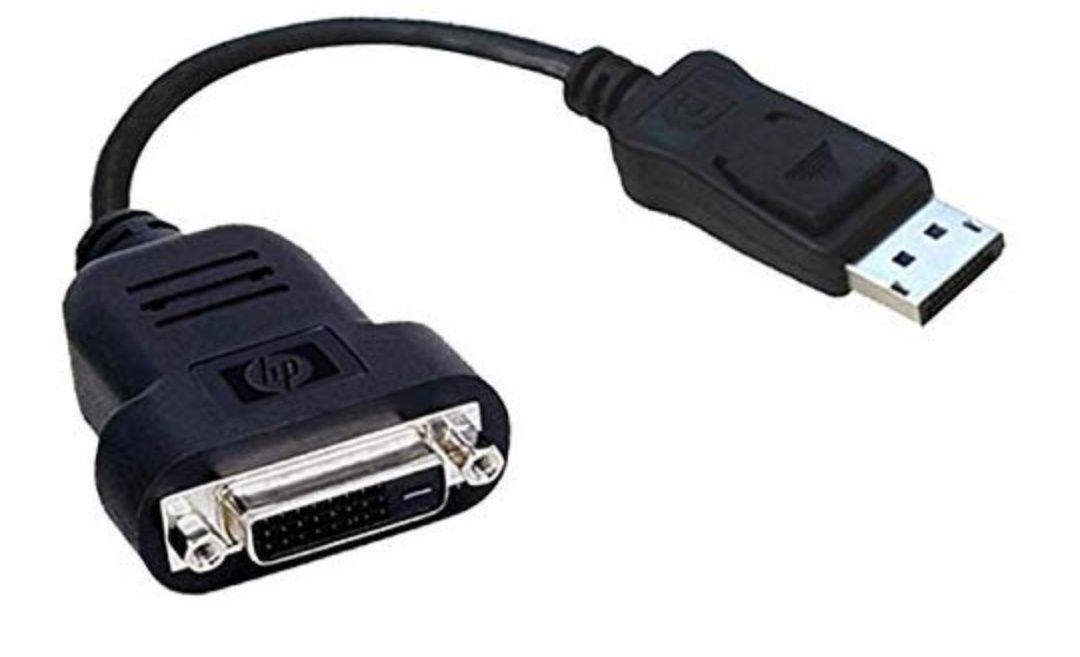 Cablu adaptor HP 481409 - 001 481409 - 002 DisplayPort DVI-D Neuf
