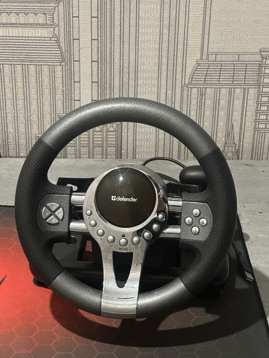 Игровой коньроллер Defender forsage GTR черный