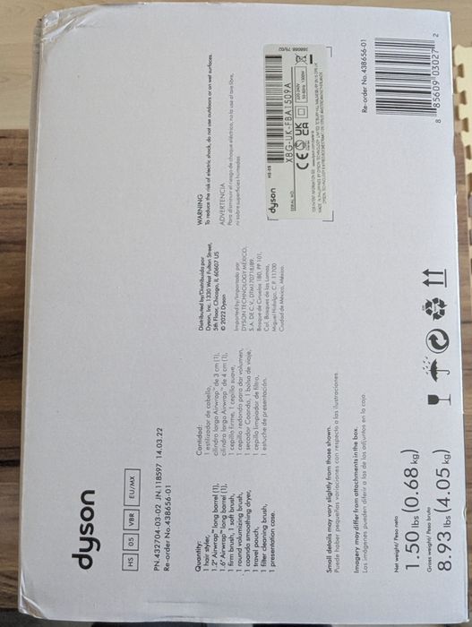 Dyson airwrap complete long