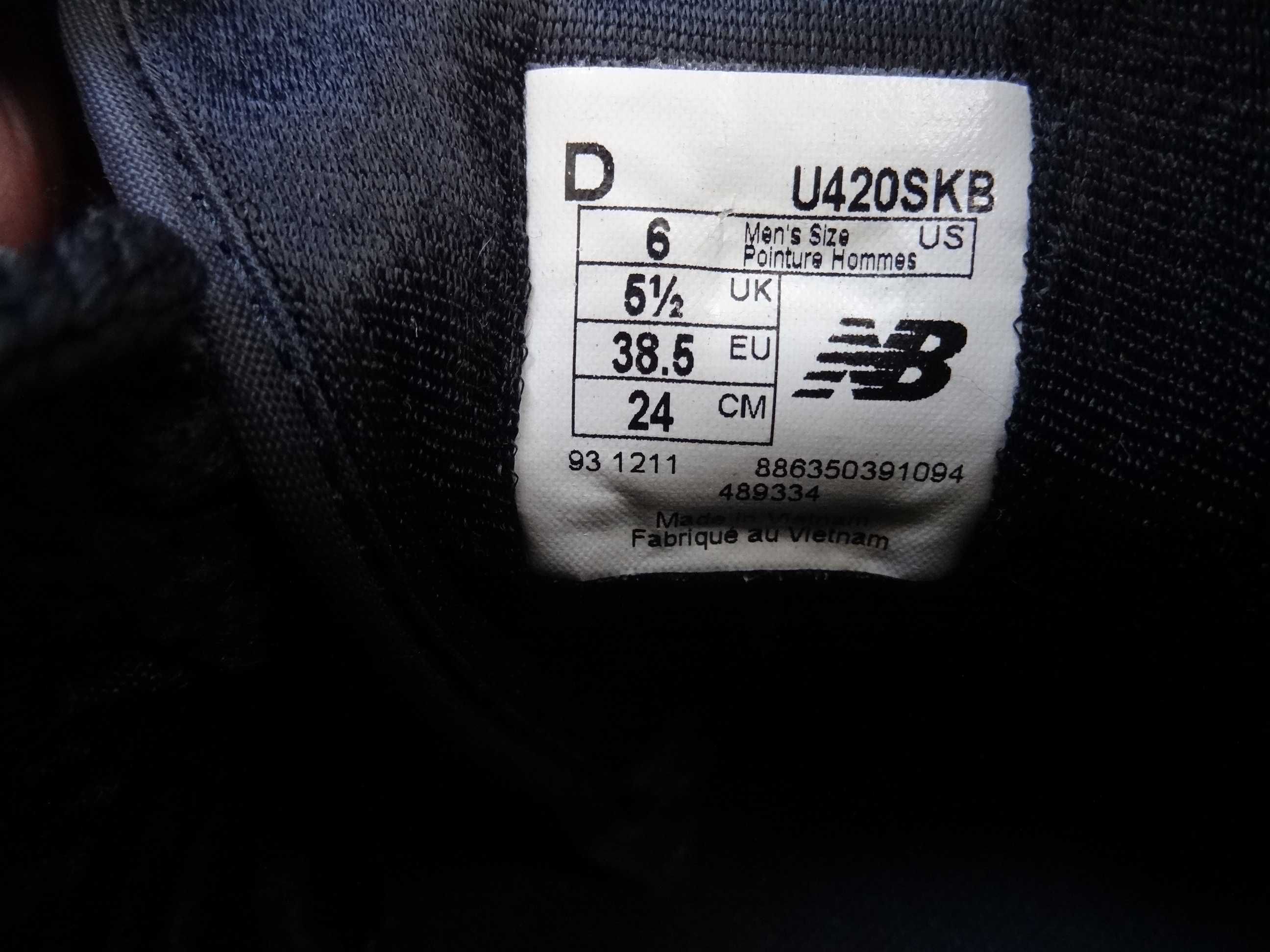new balance 38.5