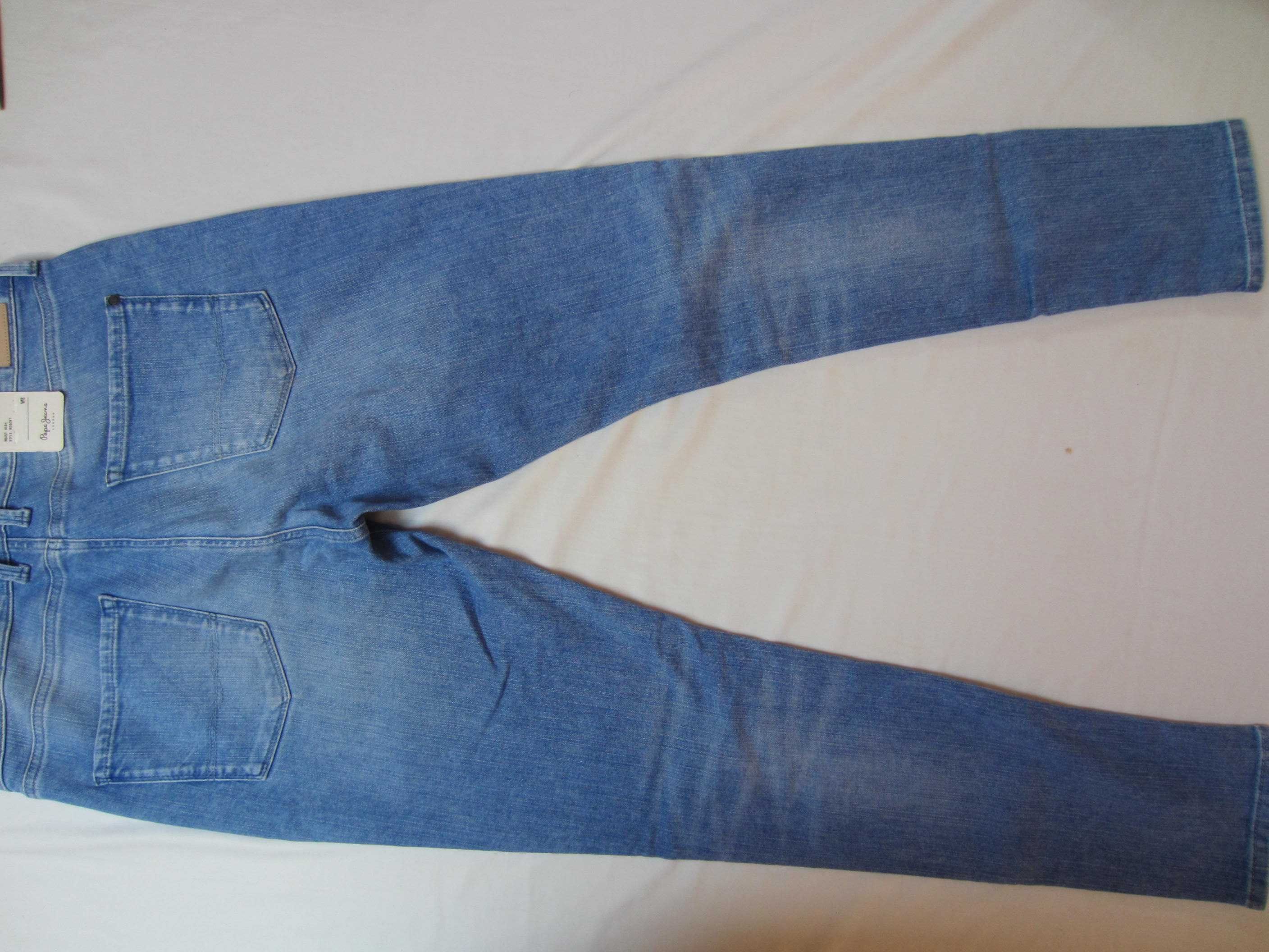 Blugi Pepe Jeans,W34 L32,Talie=86cm,Lung=107cm,super-skinny, noi