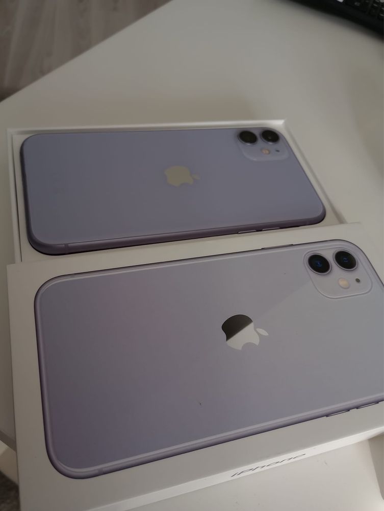Vând telefon Apple IPhone 11 128 GB Purple