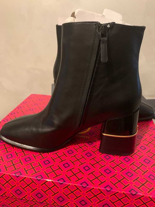 Боти от естествена кожа TORY BURCH