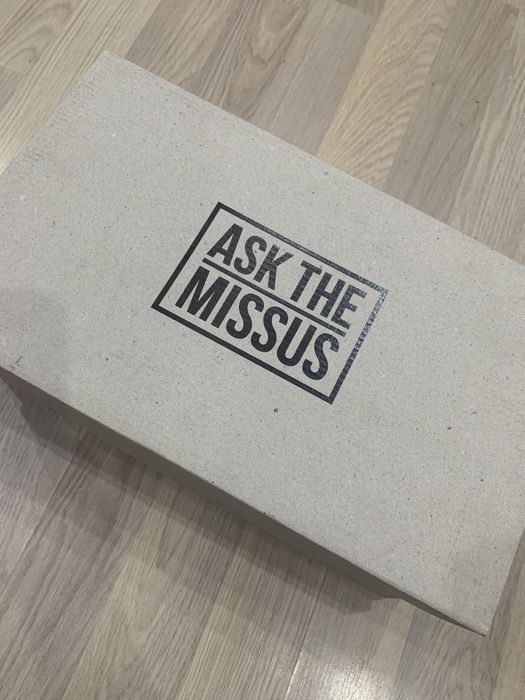 Нови мъжки обувки естествена кожа ASK THE MISSUS номерът е 41