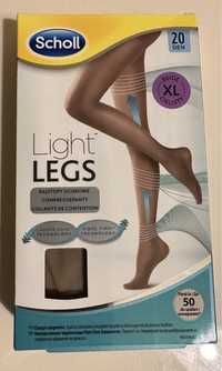 Scholl Light Legs 20 Den marimea XL- Beige