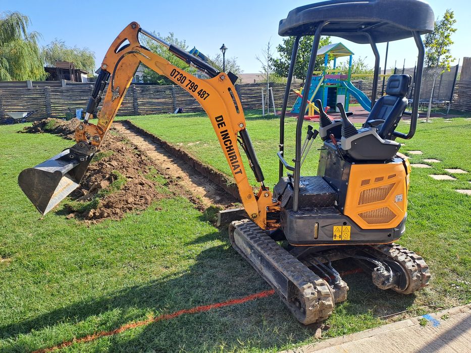 Săpături  - EXCAVATOR  - Prestări servicii miniexcavator