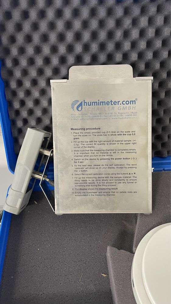 Влагомер за зърно- humimeter