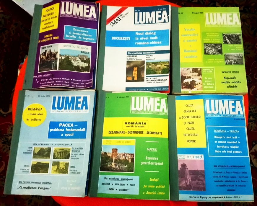 Reviste Lumea: 1967-1985