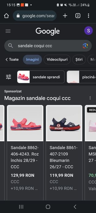 Sandale fetita, mar 25-26