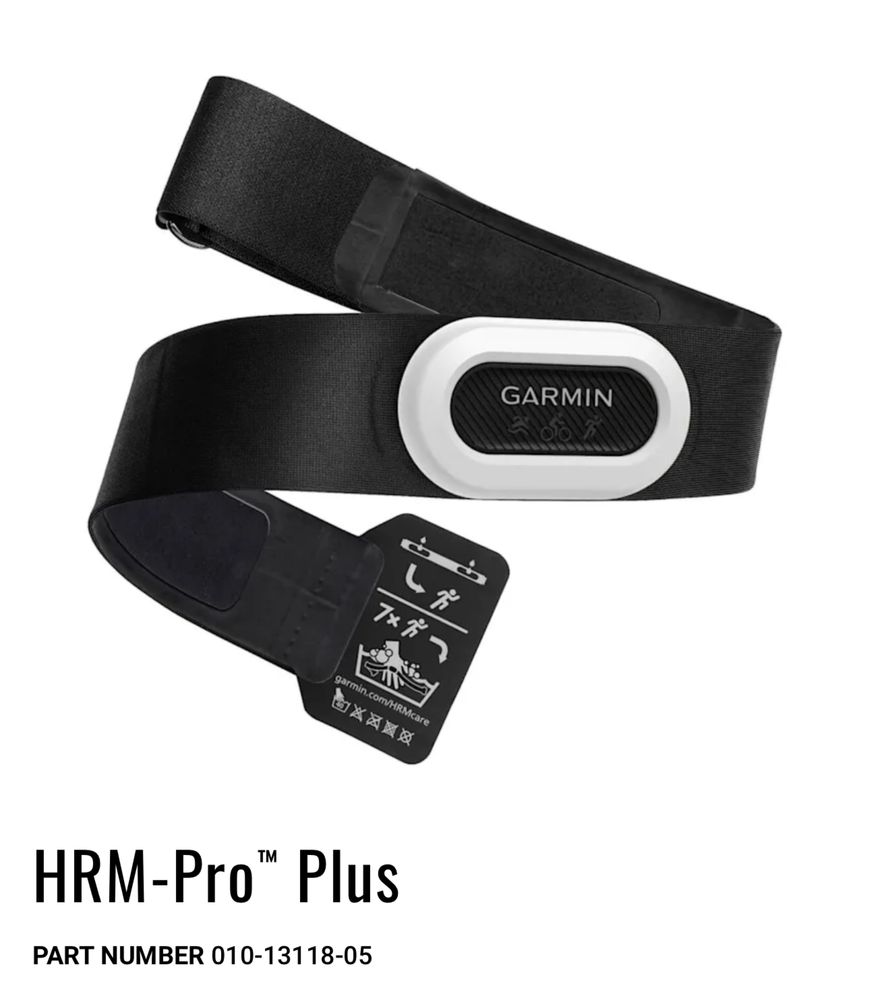 Монитор сердечного ритма Garmin HRM- Pro Plus, нагрудный датчик