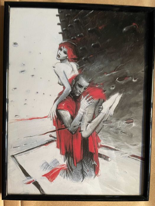 tablou Romeo si Julieta print oficial artist modern Brussels Belgia