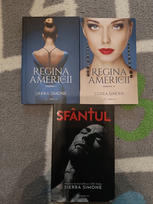 Vând 3 cărți de Sierra Simone