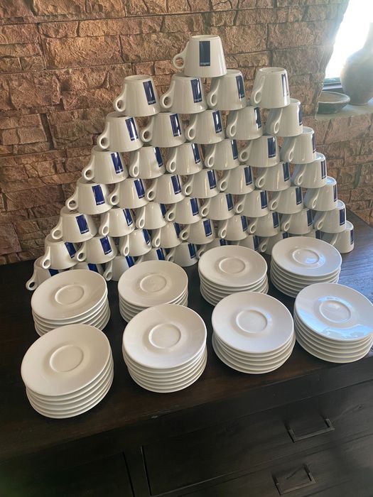 Лаваца / Lavazza оригинални чаши за капучино нови