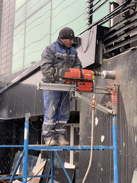 Пробиване на отвори в бетон