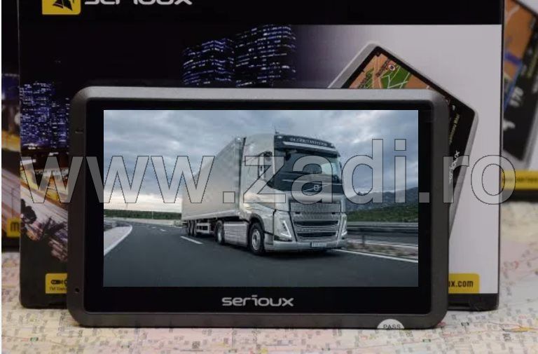 Serioux ecran 4,3" - garantie- soft auto si camion gata instalat+harti