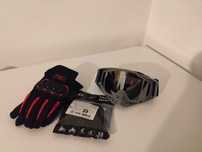 Set accesorii off road-atv-enduro:Cagula+Ochelari+Manusi