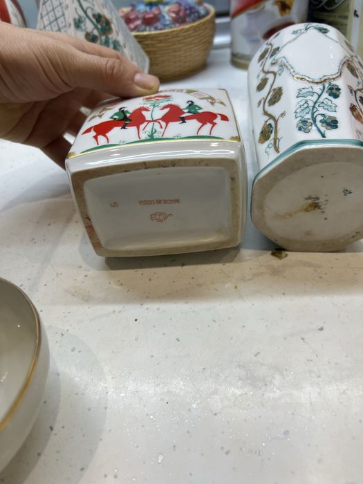 Графины , штофы.  Вазы