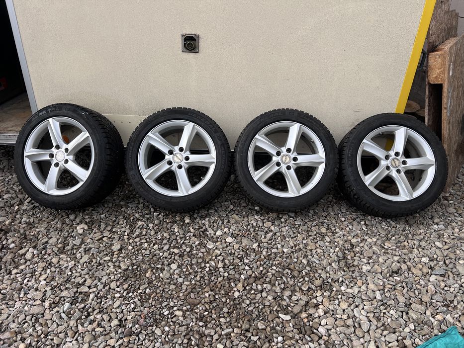 Vand roti jante anvelope  mercedes 225/50 r17 de iarna